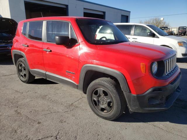 ZACCJBAB0HPE88247 - 2017 JEEP RENEGADE SPORT RED photo 4