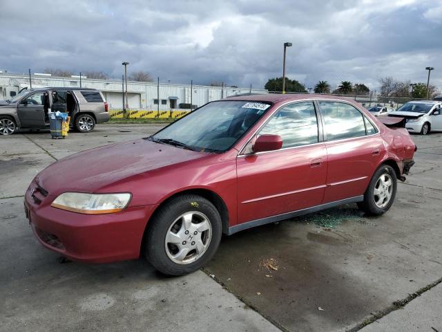 JHMCG6692YC019983 - 2000 HONDA ACCORD SE RED photo 1