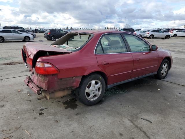 JHMCG6692YC019983 - 2000 HONDA ACCORD SE RED photo 3