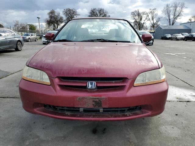 JHMCG6692YC019983 - 2000 HONDA ACCORD SE RED photo 5