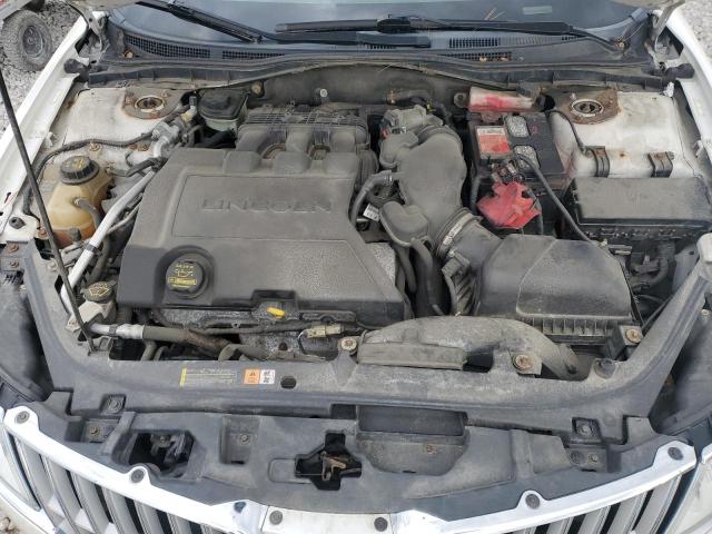 3LNHL2GC7CR814667 - 2012 LINCOLN MKZ WHITE photo 11