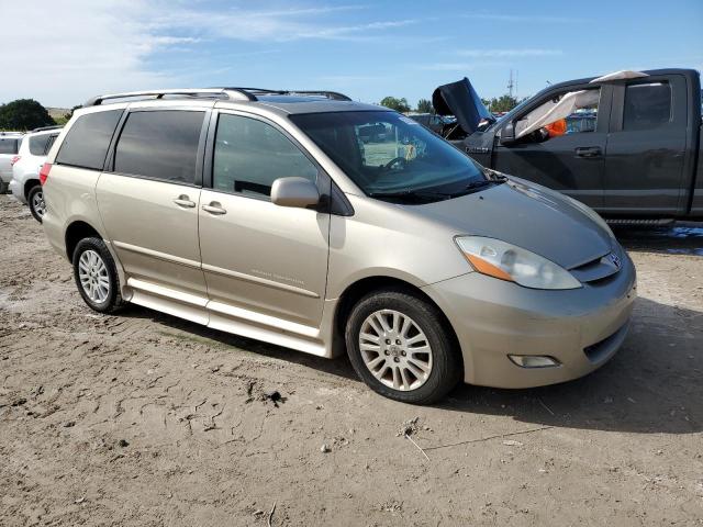 5TDZK22C58S186759 - 2008 TOYOTA SIENNA XLE GOLD photo 4