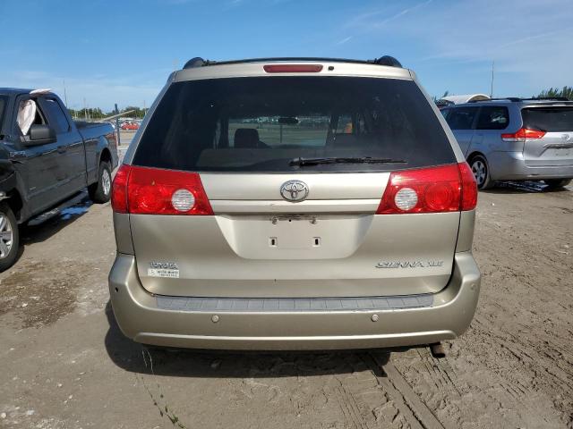 5TDZK22C58S186759 - 2008 TOYOTA SIENNA XLE GOLD photo 6