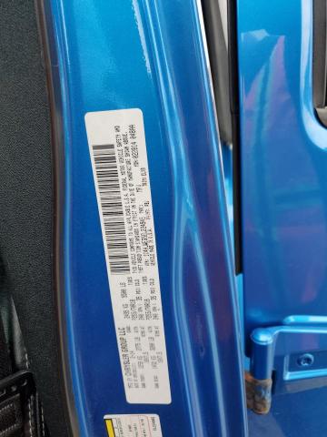 1C4HJWEG5EL224945 - 2014 JEEP WRANGLER U SAHARA Синій фото 12