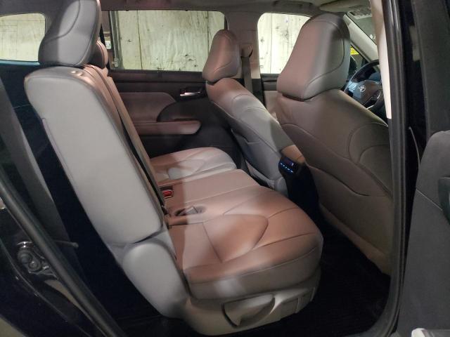 5TDHZRBH7MS145040 - 2021 TOYOTA HIGHLANDER XLE BLACK photo 10