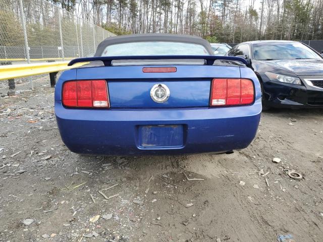 1ZVFT84N255238848 - 2005 FORD MUSTANG BLUE photo 6