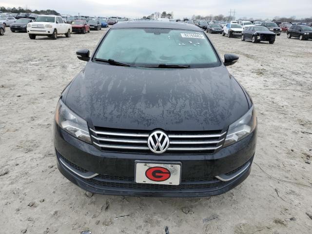 1VWBP7A39CC038672 - 2012 VOLKSWAGEN PASSAT SE BLACK photo 5