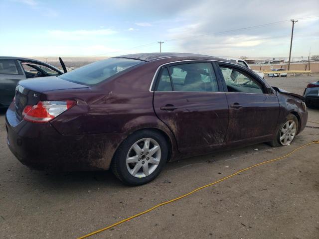 4T1BK36B47U187027 - 2007 TOYOTA AVALON XL BURGUNDY photo 3