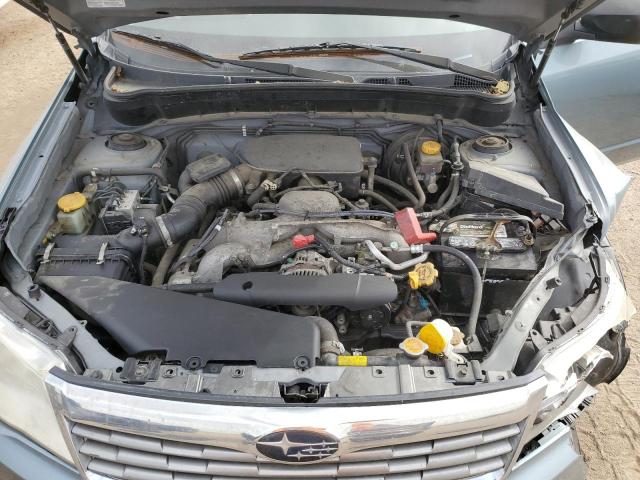 JF2SH6AC3AH742524 - 2010 SUBARU FORESTER 2.5X Зеленый фото 12