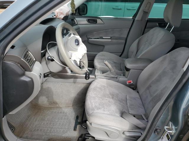 JF2SH6AC3AH742524 - 2010 SUBARU FORESTER 2.5X Зеленый фото 7