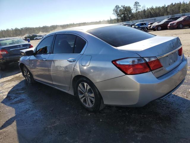 1HGCR2F30DA189458 - 2013 HONDA ACCORD LX SILVER photo 2