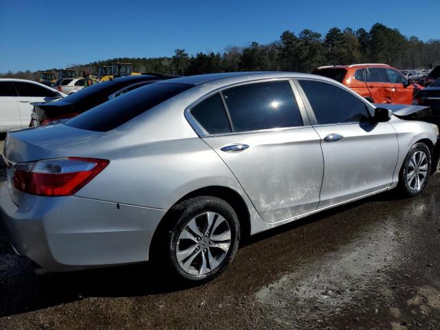 1HGCR2F30DA189458 - 2013 HONDA ACCORD LX SILVER photo 3