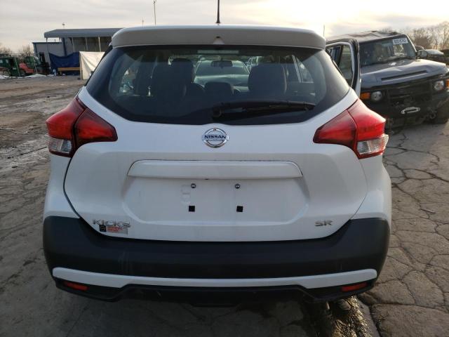 3N1CP5CU4KL495378 - 2019 NISSAN KICKS S WHITE photo 6