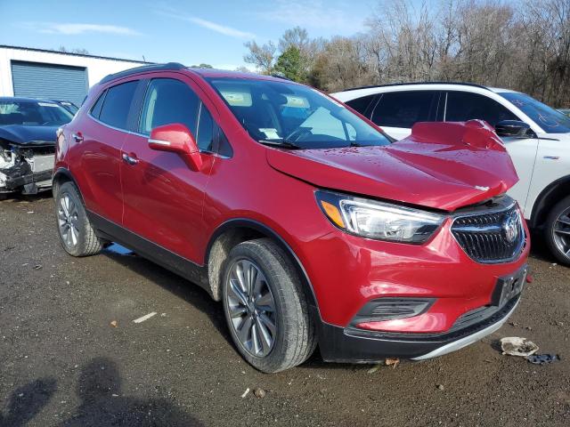 KL4CJASB4JB599712 - 2018 BUICK ENCORE PREFERRED RED photo 4