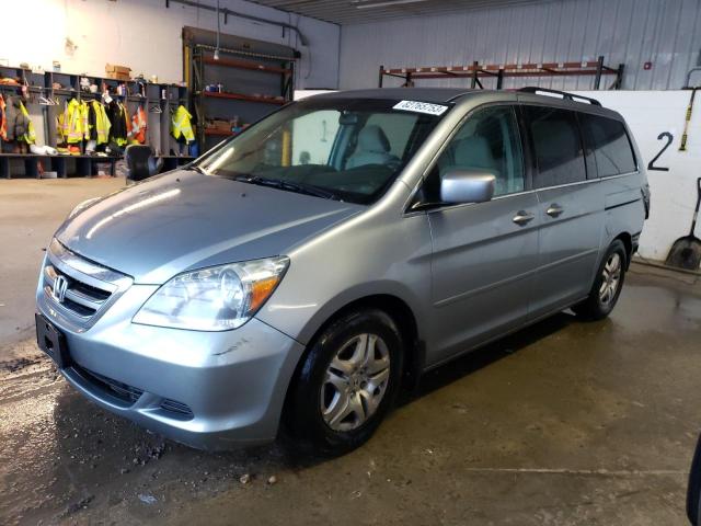 5FNRL38457B029139 - 2007 HONDA ODYSSEY EX GREEN photo 1