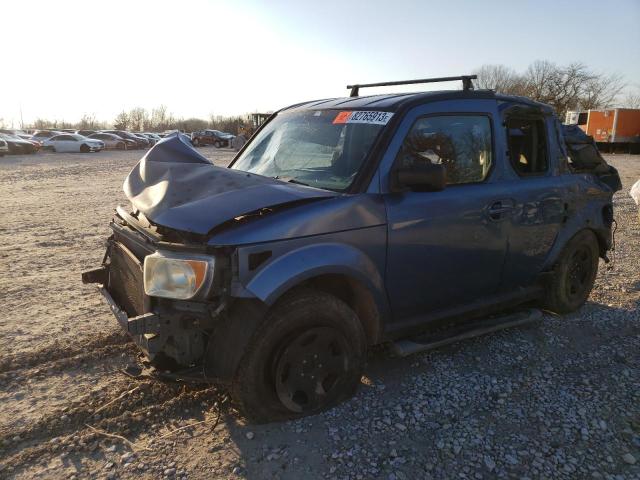 5J6YH28706L010196 - 2006 HONDA ELEMENT EX BLUE photo 1