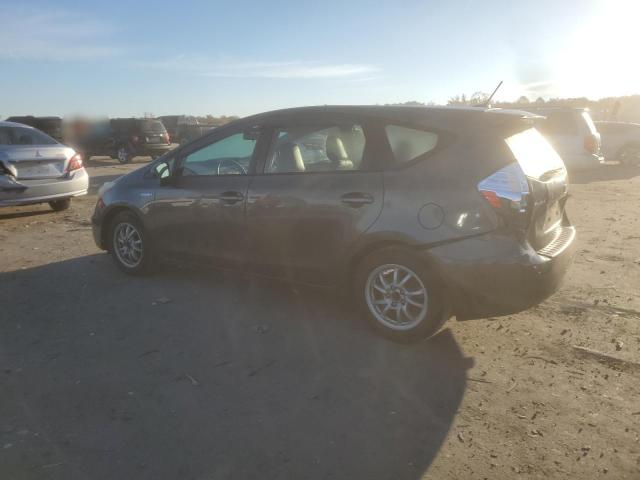 JTDZN3EU2D3228334 - 2013 TOYOTA PRIUS V GRAY photo 2