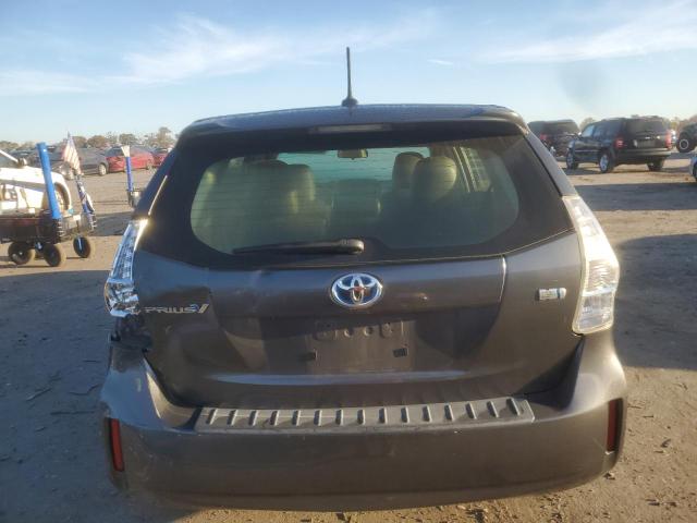 JTDZN3EU2D3228334 - 2013 TOYOTA PRIUS V GRAY photo 6