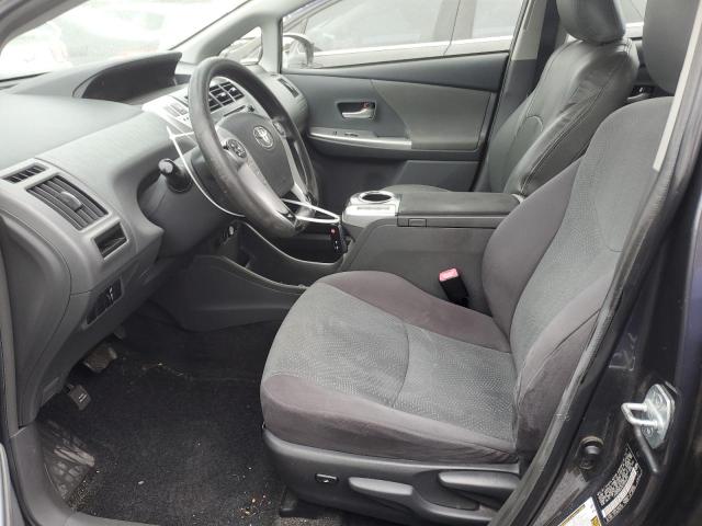 JTDZN3EU2D3228334 - 2013 TOYOTA PRIUS V GRAY photo 7