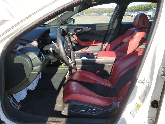 19UUB5F53MA014455 - 2021 ACURA TLX TECH A WHITE photo 7