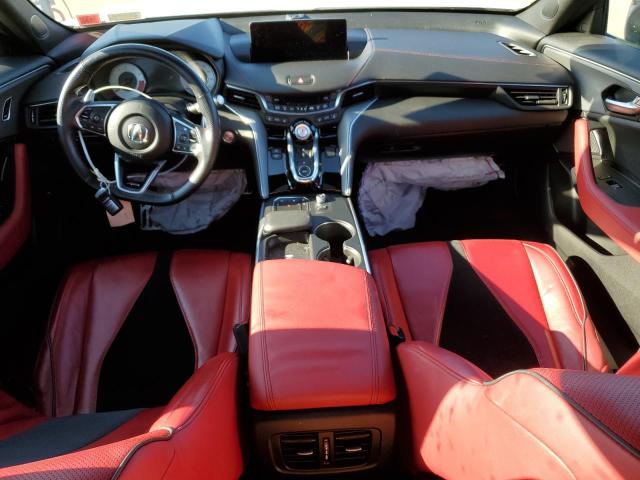 19UUB5F53MA014455 - 2021 ACURA TLX TECH A WHITE photo 8