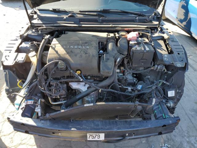 1LNHL9DK8EG604464 - 2014 LINCOLN MKS CHARCOAL photo 11