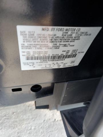 1LNHL9DK8EG604464 - 2014 LINCOLN MKS CHARCOAL photo 13