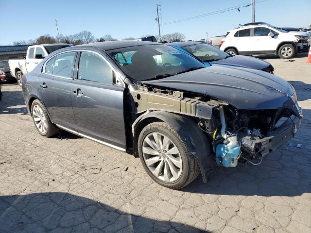 1LNHL9DK8EG604464 - 2014 LINCOLN MKS CHARCOAL photo 4