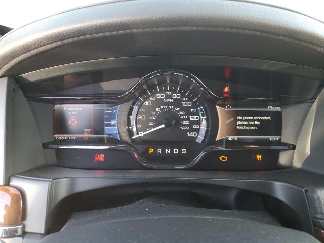 1LNHL9DK8EG604464 - 2014 LINCOLN MKS CHARCOAL photo 9