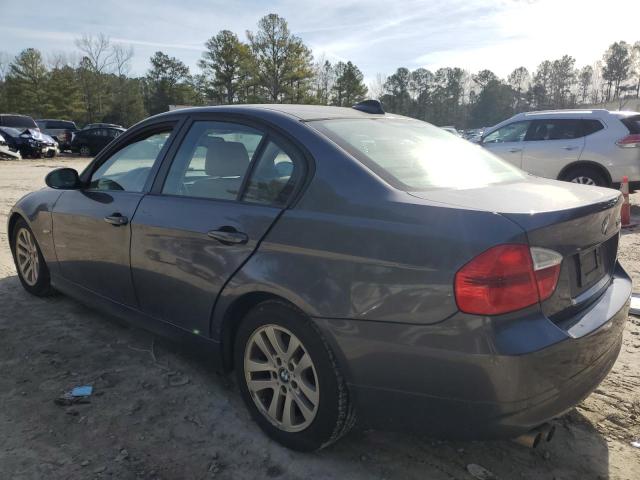 WBAVB13556KX40912 - 2006 BMW 3 SERIES I GRAY photo 2