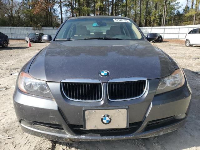 WBAVB13556KX40912 - 2006 BMW 3 SERIES I GRAY photo 5