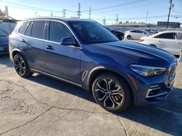 5UXCR6C57KLL64400 - 2019 BMW X5 XDRIVE40I BLUE photo 4