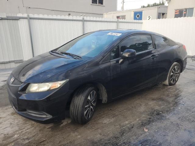 2HGFG3B80DH503542 - 2013 HONDA CIVIC EX BLACK photo 1