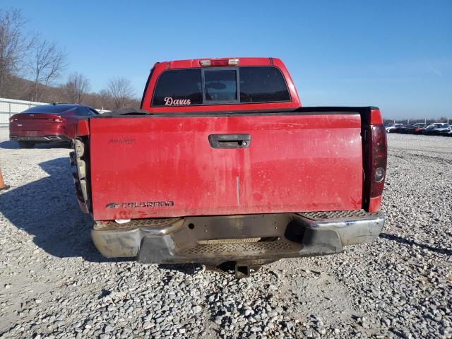 1GCDS136568261457 - 2006 CHEVROLET COLORADO RED photo 6