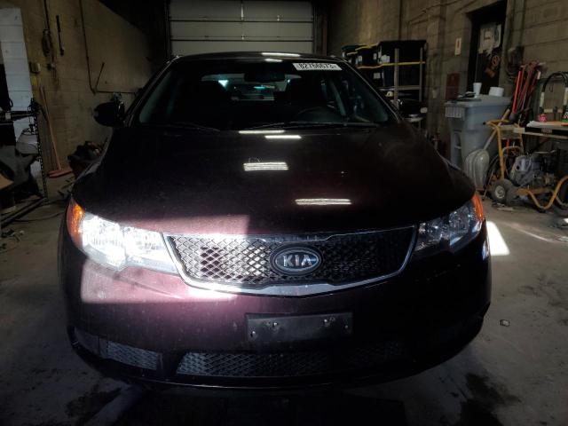 KNAFU4A25A5272146 - 2010 KIA FORTE EX BURGUNDY photo 5