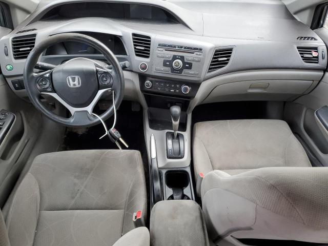 19XFB2F5XCE019136 - 2012 HONDA CIVIC LX GRAY photo 8