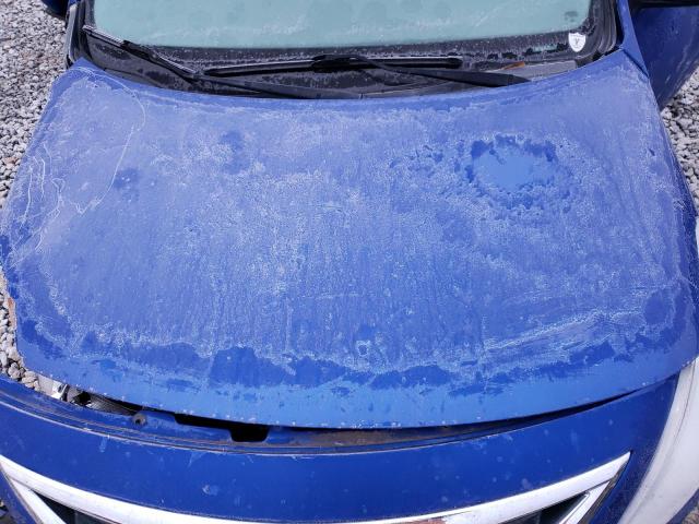 3N1CN7AP4HL852002 - 2017 NISSAN VERSA S BLUE photo 11