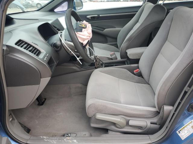 1HGFA16848L111169 - 2008 HONDA CIVIC EX BLUE photo 7