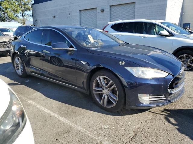 5YJSA1DP8DFP08832 - 2013 TESLA MODEL S Mavi foto 4