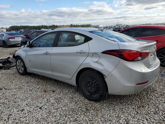 5NPDH4AE0GH762754 - 2016 HYUNDAI ELANTRA SE SILVER photo 2