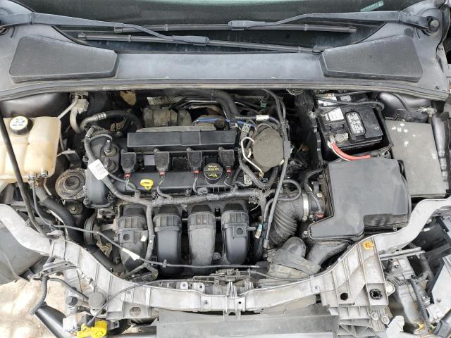 1FADP3F25DL250772 - 2013 FORD FOCUS SE GRAY photo 11