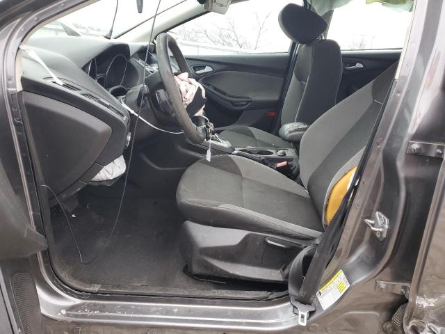 1FADP3F25DL250772 - 2013 FORD FOCUS SE GRAY photo 7