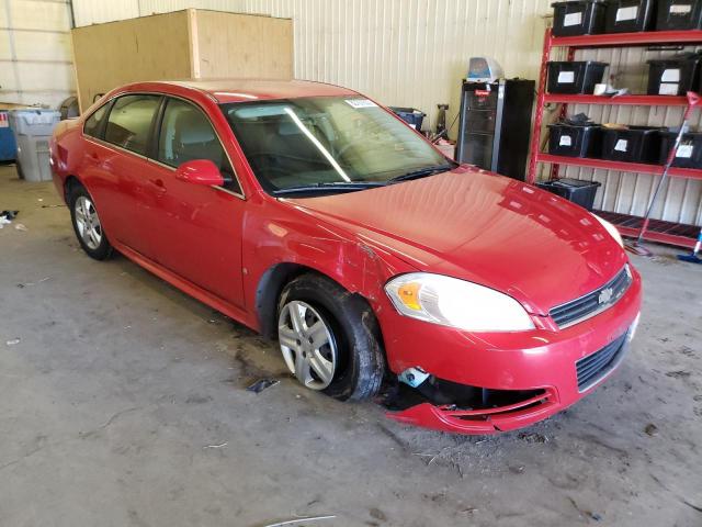 2G1WA5EN5A1115104 - 2010 CHEVROLET IMPALA LS RED photo 4