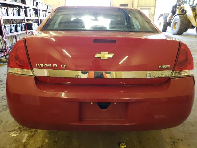 2G1WA5EN5A1115104 - 2010 CHEVROLET IMPALA LS RED photo 6