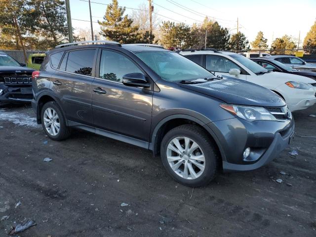 2T3DFREV8FW408811 - 2015 TOYOTA RAV4 LIMITED GRAY photo 4