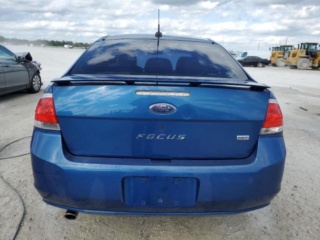 1FAHP36N29W189768 - 2009 FORD FOCUS SES BLUE photo 6