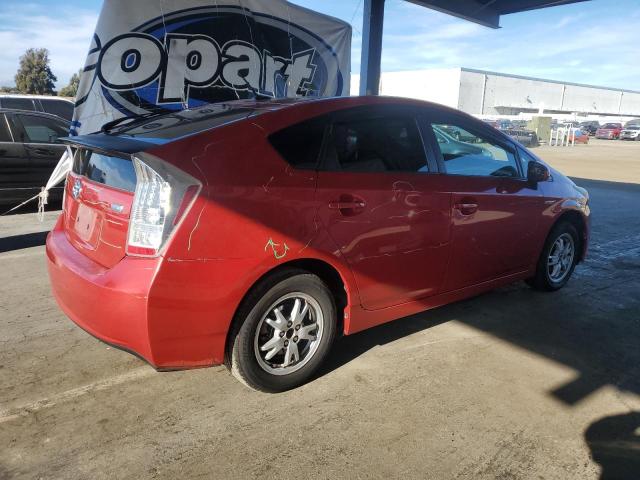 JTDKN3DU7A0076499 - 2010 TOYOTA PRIUS Qırmızı foto 3