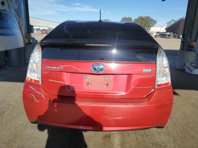 JTDKN3DU7A0076499 - 2010 TOYOTA PRIUS Qırmızı foto 6