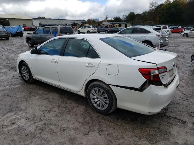 4T1BF1FK5DU269725 - 2013 TOYOTA CAMRY L WHITE photo 2