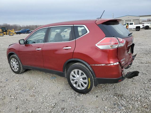 KNMAT2MT5FP565131 - 2015 NISSAN ROGUE S RED photo 2